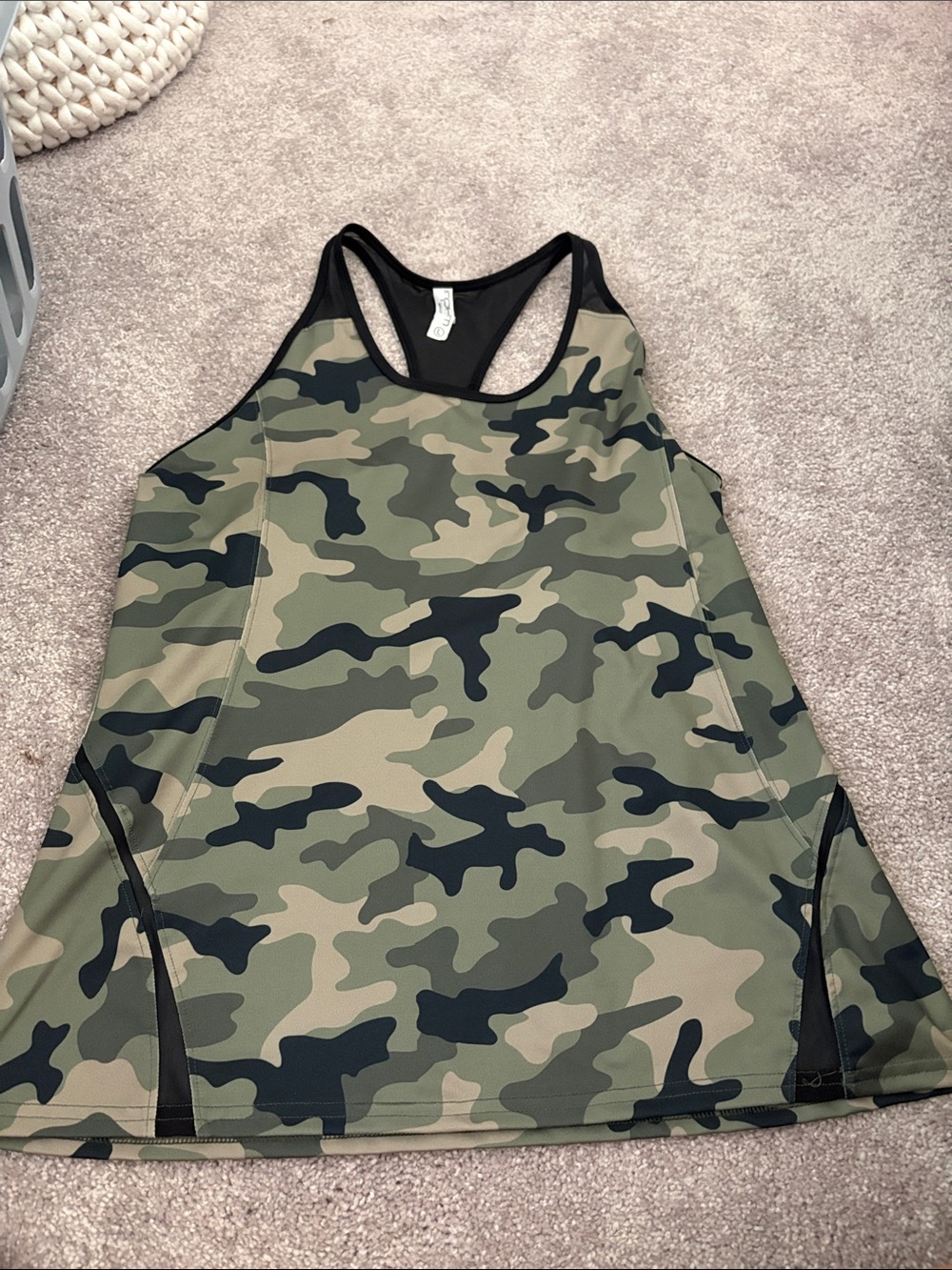 Women’s athletic Camo Racerback Tank Top